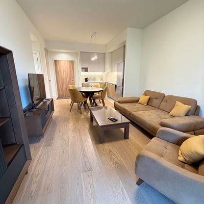 Долгосрочная аренда 2-комнатной квартиры, 55 м², ЖК BW Scala, Белград, Сербия